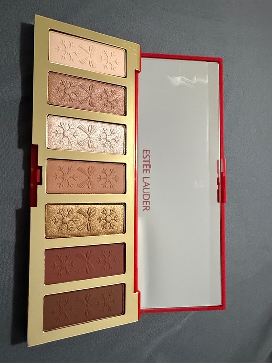 Estee Lauder Other - Estee Lauder Red Makeup Palette with Gold Accents. New never touch
